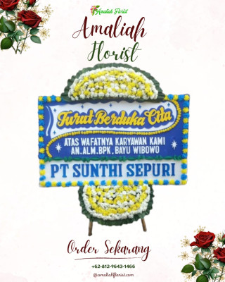 Papan Bunga Duka di Jatiraden