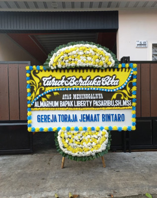 Papan Bunga Duka di Jatiraden
