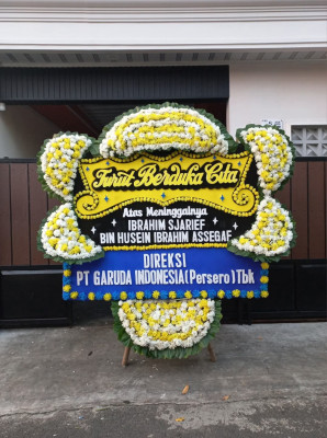 Papan Bunga Duka di Jatiraden