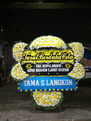 Papan Bunga Duka di Jatiraden