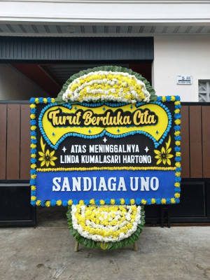Papan Bunga Duka di Jatiraden