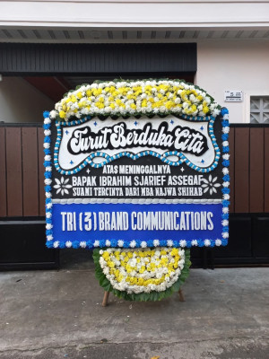 Papan Bunga Duka di Jatiraden